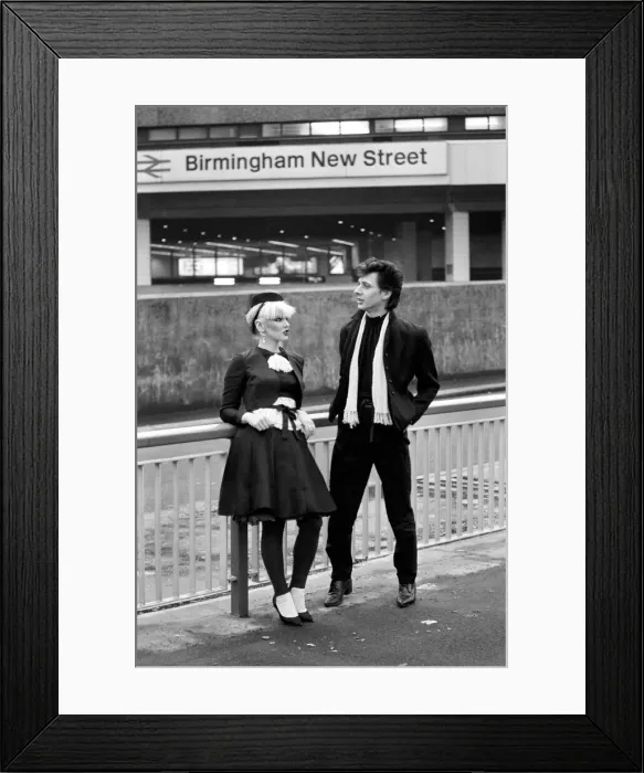Framed Print : Youth Culture: New Romantics in Birmingham. March 1981 PM 81-00114-002 Framed Print : Youth Culture: New Romantics in Birmingham. March 1981 PM 81-00114-002