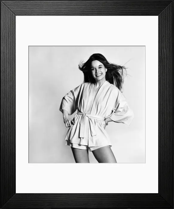 Framed Print : Singer / Model: Diane Solomon. March 1975 75-01367-005 Framed Print : Singer / Model: Diane Solomon. March 1975 75-01367-005
