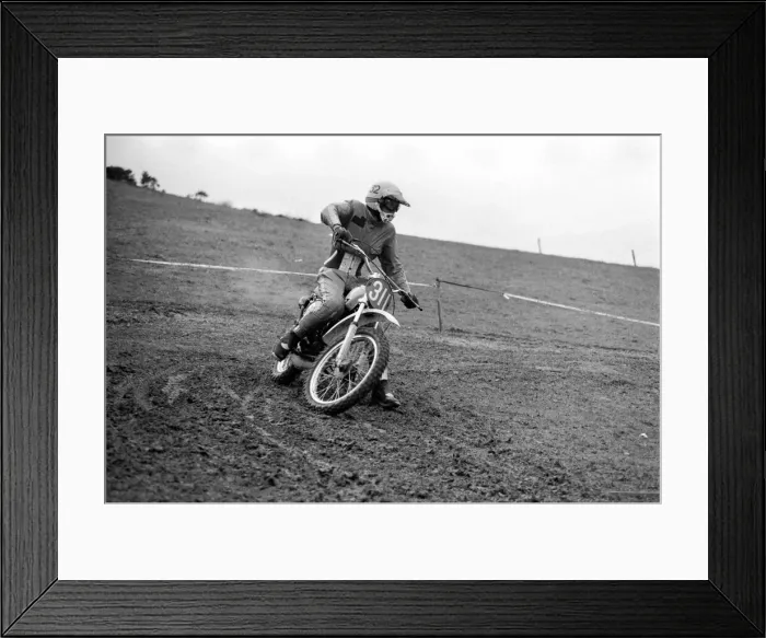 Framed Print : Motorsport  /  Children  /  Motorbike: Schoolboys Scramble. March 1975 75-01212-004