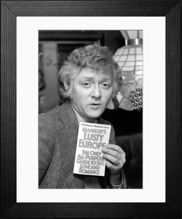 Framed Print : Mr. Alan Mankoff and Dawn Bruiners. Alan Mankoff, author of Lusty Europe
