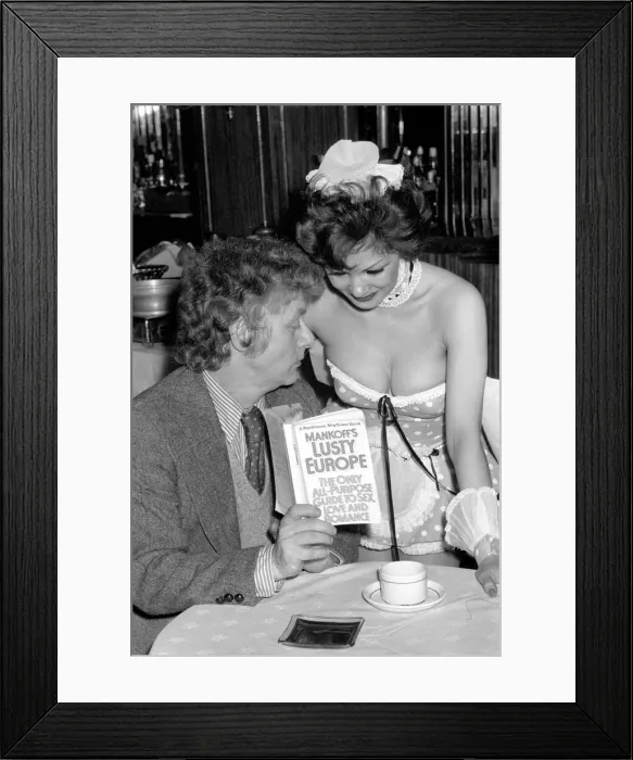 Framed Print : Mr. Alan Mankoff and Dawn Bruiners. Alan Mankoff, author of Lusty Europe Framed Print : Mr. Alan Mankoff and Dawn Bruiners. Alan Mankoff, author of Lusty Europe