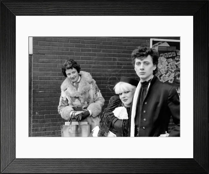 Framed Print : Youth Culture: New Romantics in Birmingham. March 1981 PM 81-00114 Framed Print : Youth Culture: New Romantics in Birmingham. March 1981 PM 81-00114