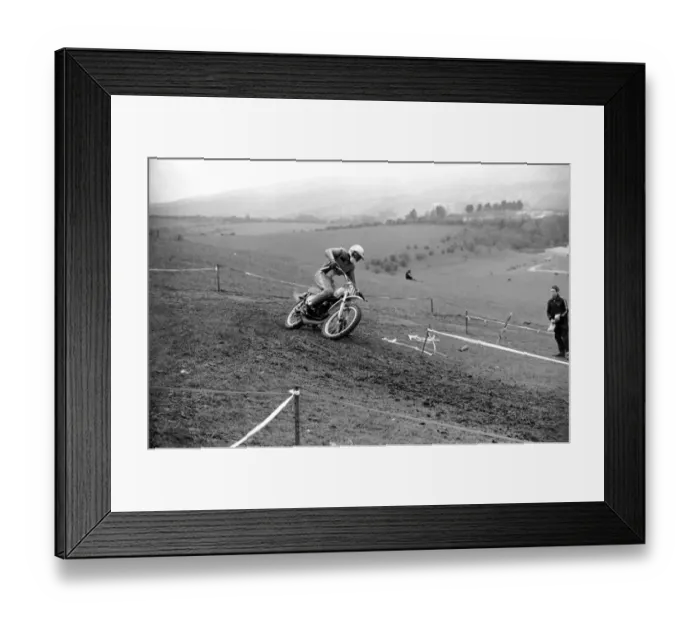 Framed Print : Motorsport  /  Children  /  Motorbike: Schoolboys Scramble. March 1975 75-01212-005
