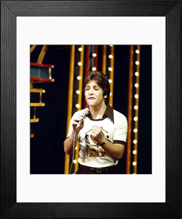 Framed Print : Neil Reid Top of the Pops Rehearsals at White City Studios, London Framed Print : Neil Reid Top of the Pops Rehearsals at White City Studios, London