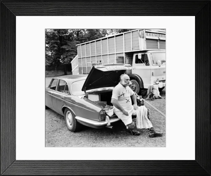 Framed Print : Polo: Jimmy Edwards captained the Whocko polo team that was beaten by Framed Print : Polo: Jimmy Edwards captained the Whocko polo team that was beaten by