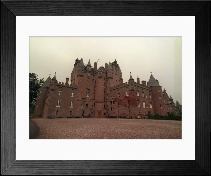 Framed Print : Glamis Castle Scotland where the Queen Mother was born Framed Print : Glamis Castle Scotland where the Queen Mother was born