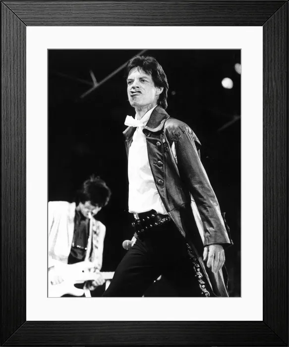 Framed Print : The Rolling Stones in concert Veterans Stadium, Philadelphia Framed Print : The Rolling Stones in concert Veterans Stadium, Philadelphia
