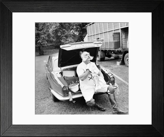 Framed Print : Polo: Jimmy Edwards captained the Whocko polo team that was beaten by Framed Print : Polo: Jimmy Edwards captained the Whocko polo team that was beaten by