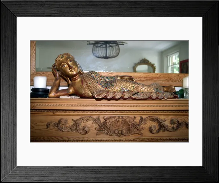 Framed Print : THAI BUDDHA BOUGHT BY LYNNE FRANKS FOR MY FAVOURITE ROOM FEATURE Framed Print : THAI BUDDHA BOUGHT BY LYNNE FRANKS FOR MY FAVOURITE ROOM FEATURE