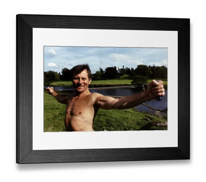 Framed Print : Tony Holland Muscleman And TV Personality dbase A©Mirrorpix