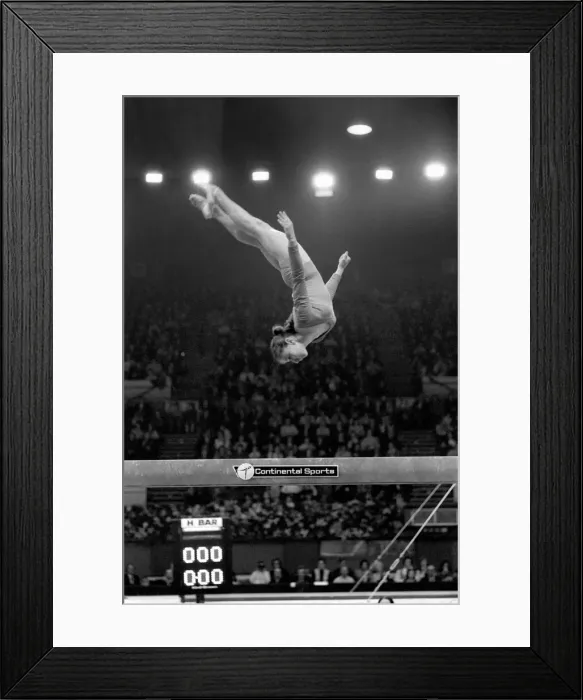 Framed Print : Russian Ljudmila Savina seen here competiting in Champions All Framed Print : Russian Ljudmila Savina seen here competiting in Champions All