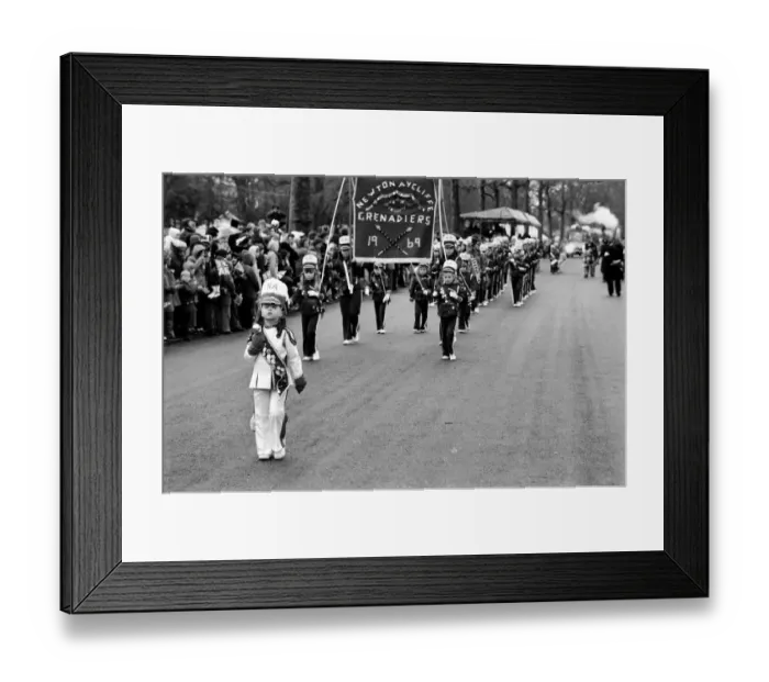 Framed Print : The Easter parade, Battersea Park. Totally blind in one eye Framed Print : The Easter parade, Battersea Park. Totally blind in one eye