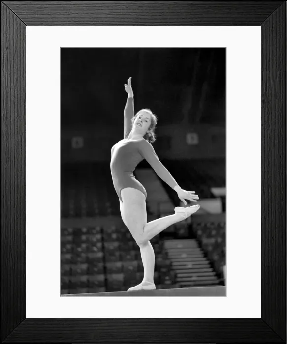 Framed Print : Women Gymnasts: Women gymnasts from all over the world will be competing in the Champions Framed Print : Women Gymnasts: Women gymnasts from all over the world will be competing in the Champions