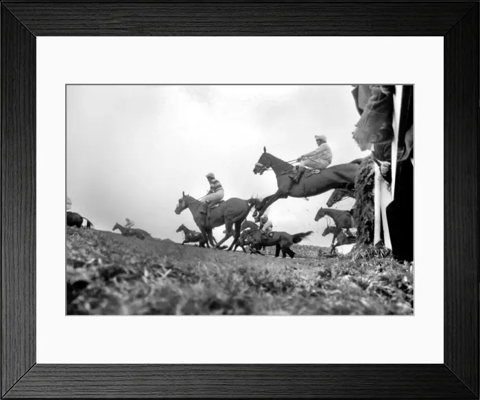 Framed Print : The Grand National at Aintree. April 1975 75-1790 Framed Print : The Grand National at Aintree. April 1975 75-1790