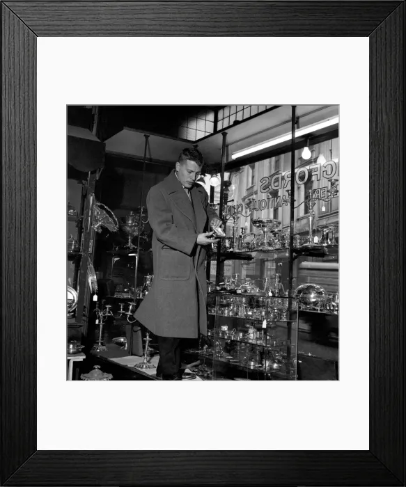 Framed Print : Below Chancery Lane hidden away behind large safe doors Framed Print : Below Chancery Lane hidden away behind large safe doors