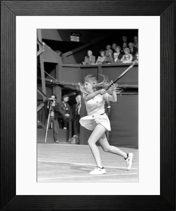 Framed Print : Wimbledon 80, 3rd Day. June 1980 80-3308-030 Framed Print : Wimbledon 80, 3rd Day. June 1980 80-3308-030
