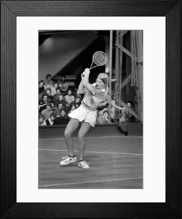Framed Print : Wimbledon 80, 3rd Day. June 1980 80-3308 Framed Print : Wimbledon 80, 3rd Day. June 1980 80-3308