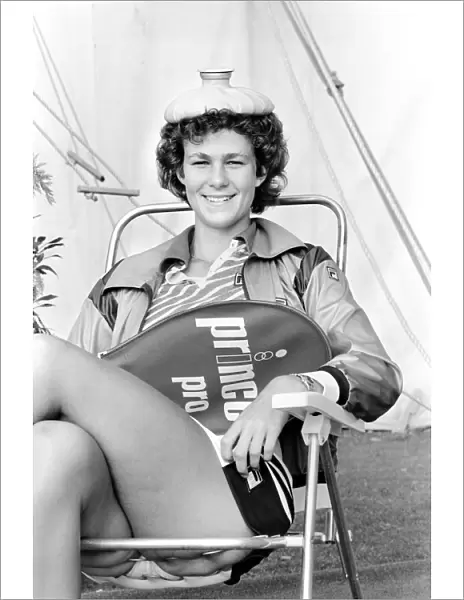 Tennis player Pam Shriver. June 1980 80-3060-006