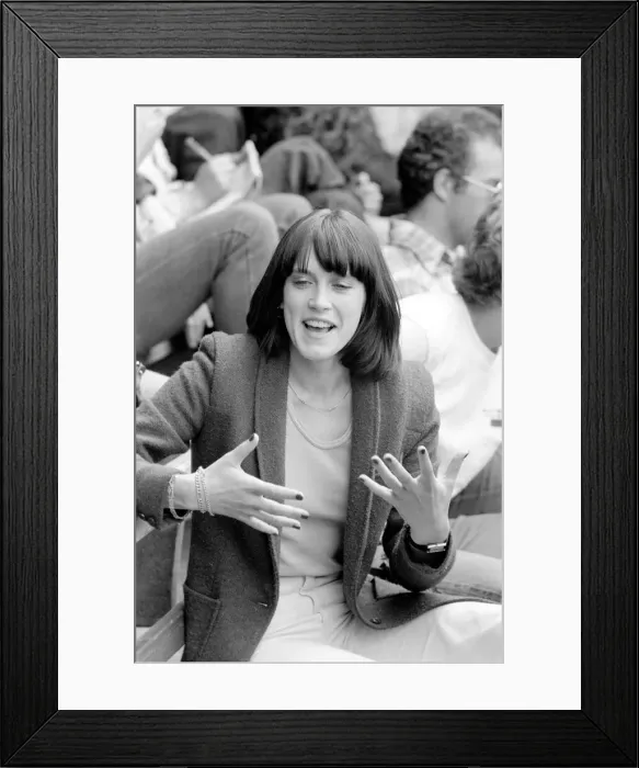 Framed Print : Wimbledon 80, 5th day. June 1980 80-3345-027 Framed Print : Wimbledon 80, 5th day. June 1980 80-3345-027