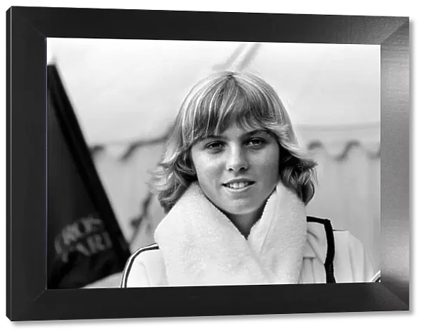 Tennis player Bettina Bunge. June 1980 80-3060-007