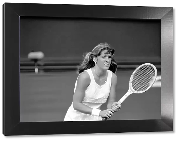 Wimbledon 1980: 2nd day. Tracey Austin vs. Miss A. Moulton