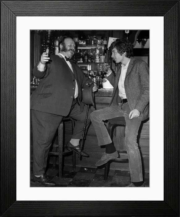 Framed Print : Scott Walker American singer songwriter and 1967 Sixties pop group singer of