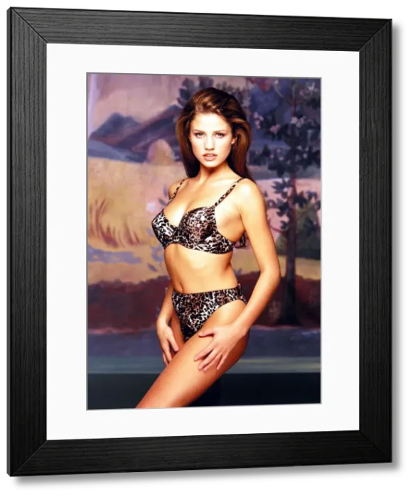 Framed Print : Model Jordan Aka Katie Price Circa 1995 Framed Print : Model Jordan Aka Katie Price Circa 1995
