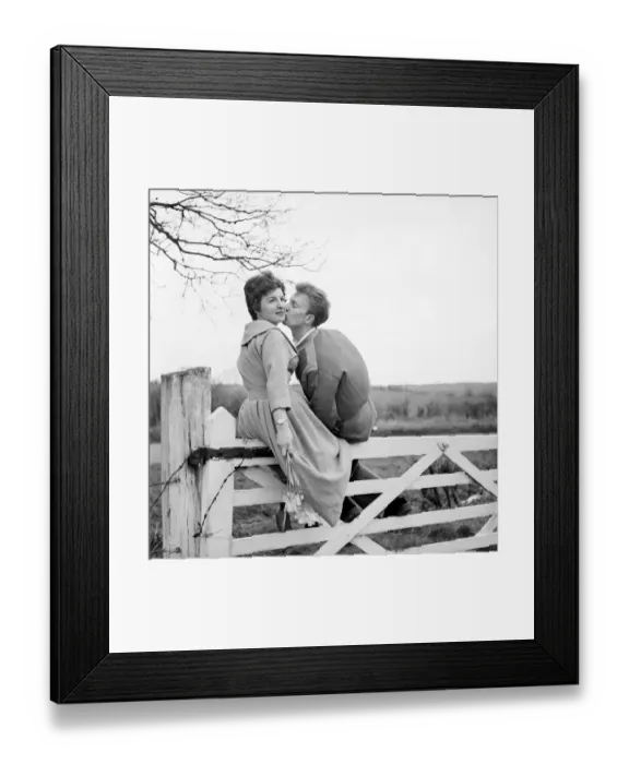 Framed Print : Romantic couple take a stroll in the country side. Richard Camp and Diane Ford. A651-011 Framed Print : Romantic couple take a stroll in the country side. Richard Camp and Diane Ford. A651-011