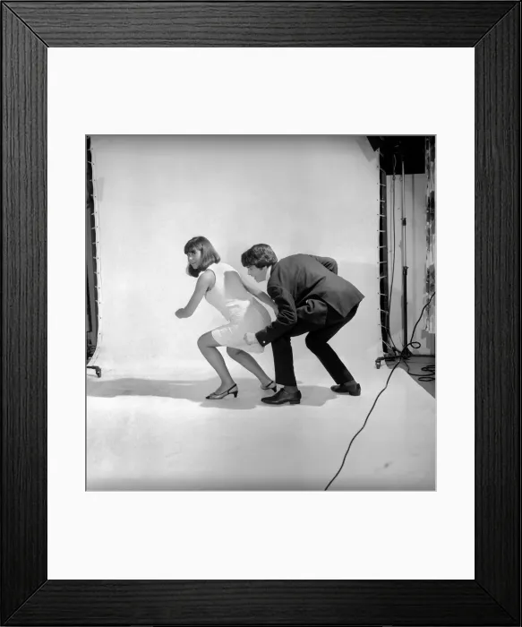 Framed Print : Couple dancing the Bend'. 1960 A1202-005 Framed Print : Couple dancing the Bend'. 1960 A1202-005