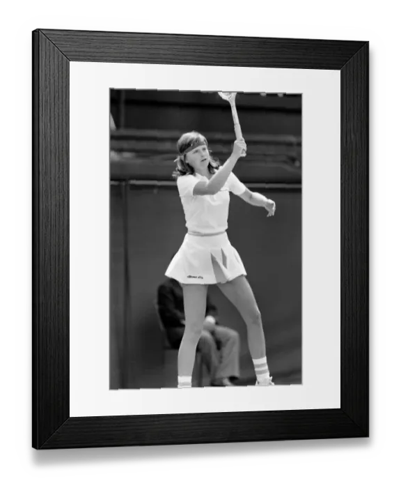 Framed Print : Wimbledon 1980. 7th day. H. Mandlikova vs. R. Cawley. Miss H Framed Print : Wimbledon 1980. 7th day. H. Mandlikova vs. R. Cawley. Miss H