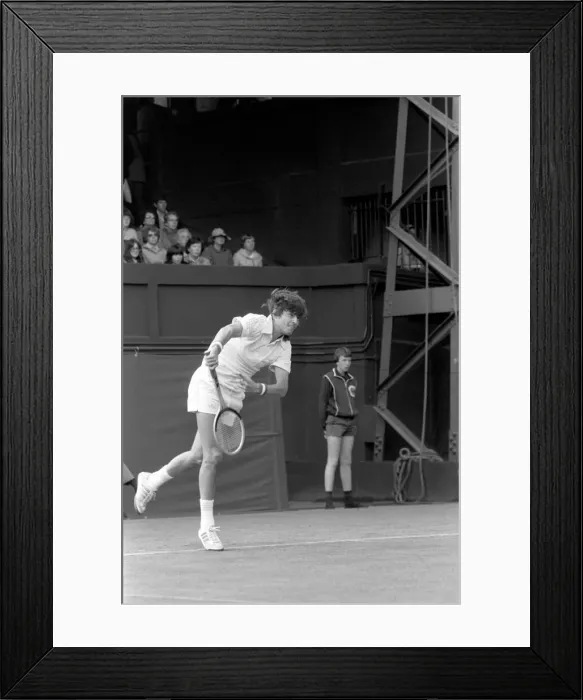 Framed Print : Wimbledon 1980: 2nd day. June 1980 80-3290-024 Framed Print : Wimbledon 1980: 2nd day. June 1980 80-3290-024