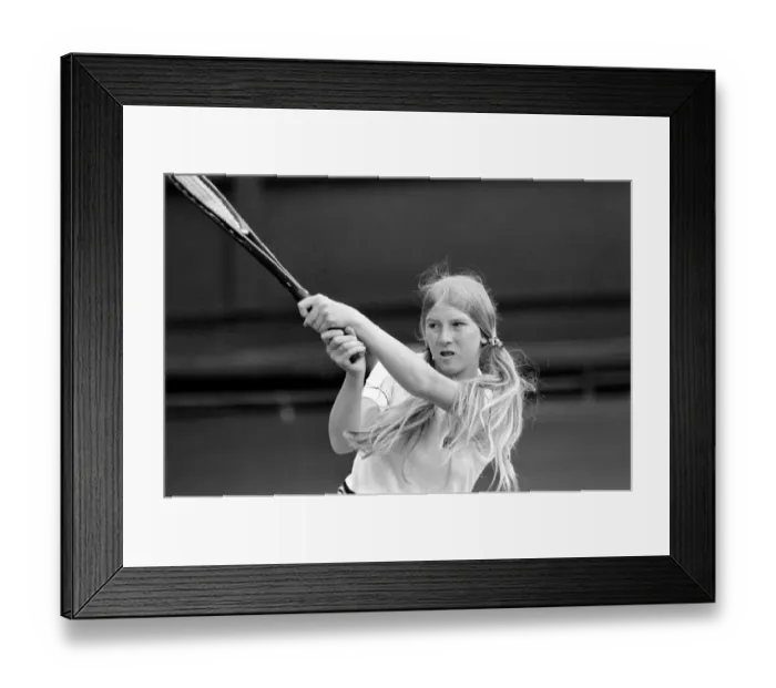 Framed Print : Wimbledon 80, 3rd Day. June 1980 80-3308-007