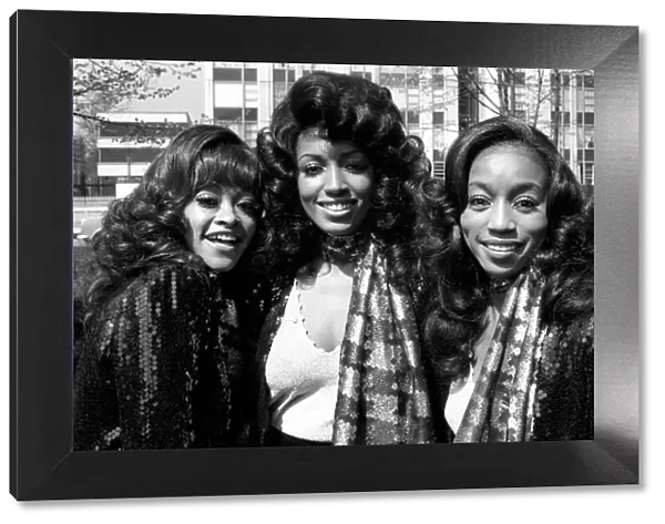 American Pop Group The Three Degrees. April 1975 75-2139