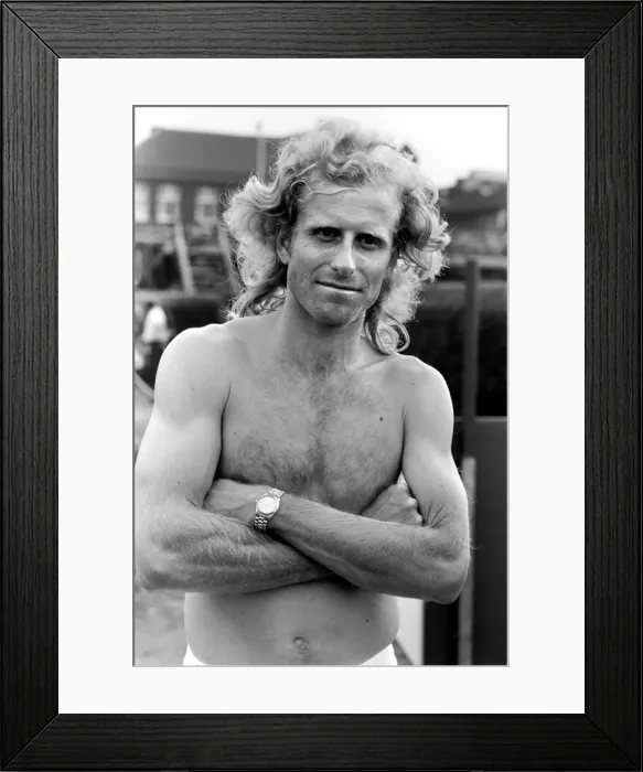 Framed Print : American tennis star Vitas Gerulaitis. June 1980 80-03078-004