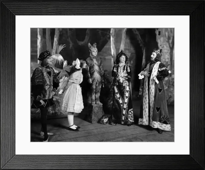 Framed Print : Alice in Wonderland'at Savoy Theatre. January P007954