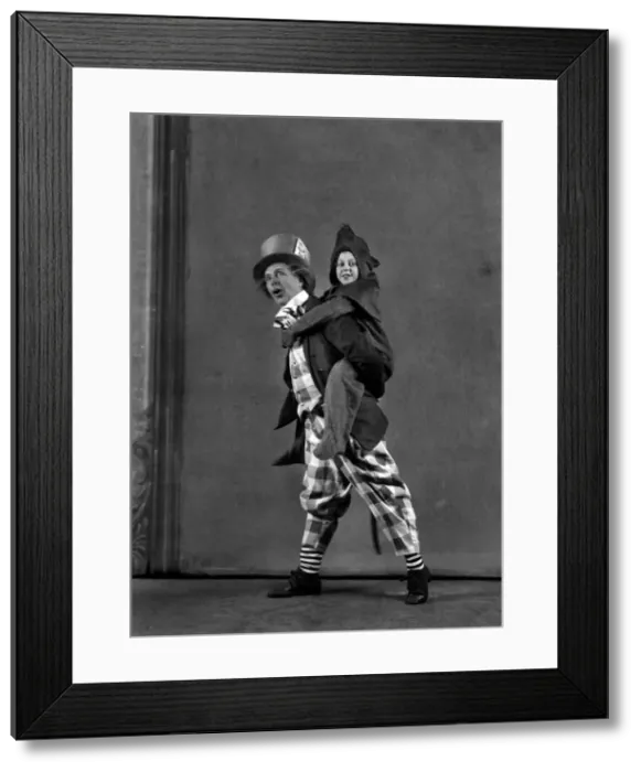 Framed Print : Entertainment Plays A : Alice in Wonderland'at Comedy Framed Print : Entertainment Plays A : Alice in Wonderland'at Comedy
