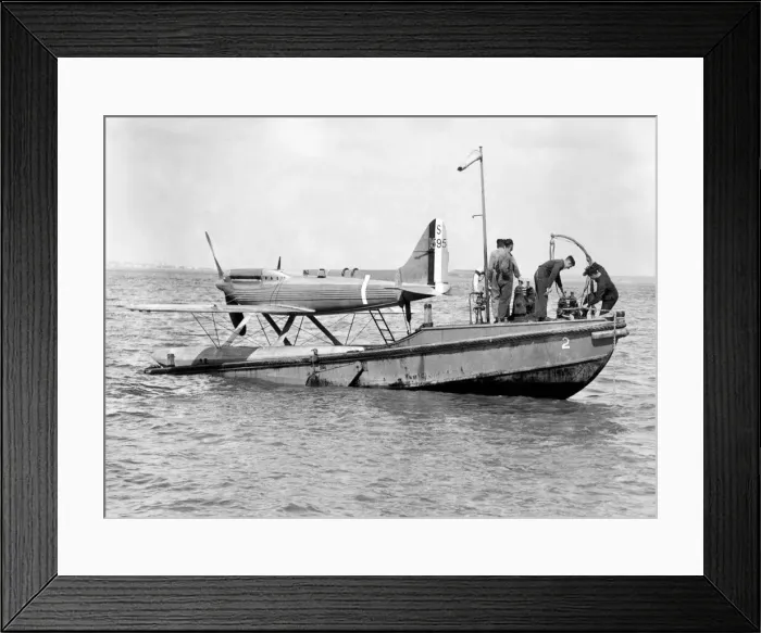 Framed Print : Schneider Trophy Race 1931. The Supermarine Rolls-Royce Seaplane S. 6. B Framed Print : Schneider Trophy Race 1931. The Supermarine Rolls-Royce Seaplane S. 6. B