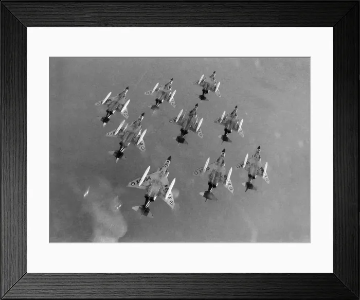 Framed Print : Phantom Enters Royal Air Force Service: R. A. F. McDonald Douglas Phantom, F. G. R