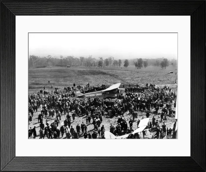 Framed Print : The Mighty Fokker VIII-3M the Southern Cross comes home after the Trans Pacific Framed Print : The Mighty Fokker VIII-3M the Southern Cross comes home after the Trans Pacific