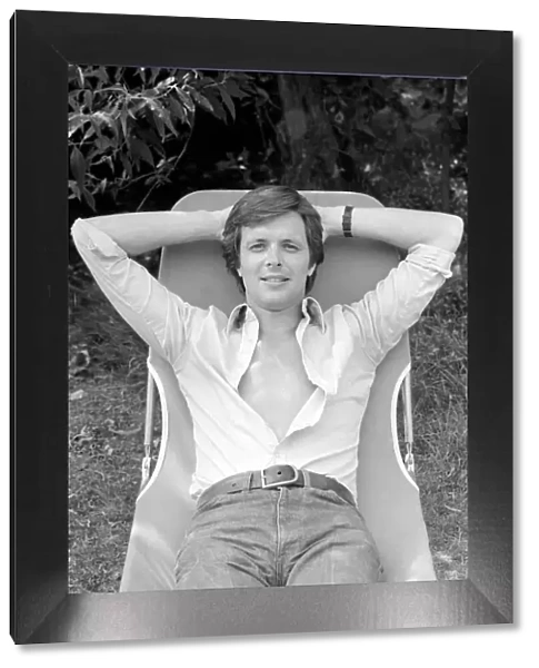 Actor Ian Ogilvy. June 1976