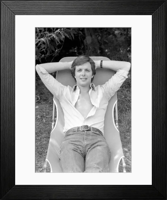 Framed Print : Actor Ian Ogilvy. June 1976 Framed Print : Actor Ian Ogilvy. June 1976