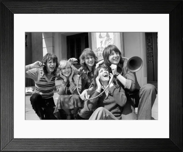 Framed Print : The New Seekers pop group. May 1976 Framed Print : The New Seekers pop group. May 1976
