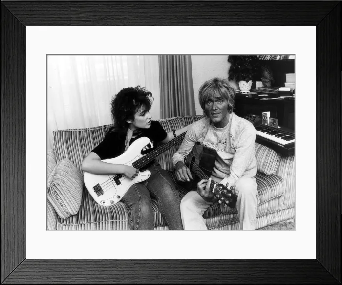 Framed Print : Billy Fury and Ricky Framed Print : Billy Fury and Ricky