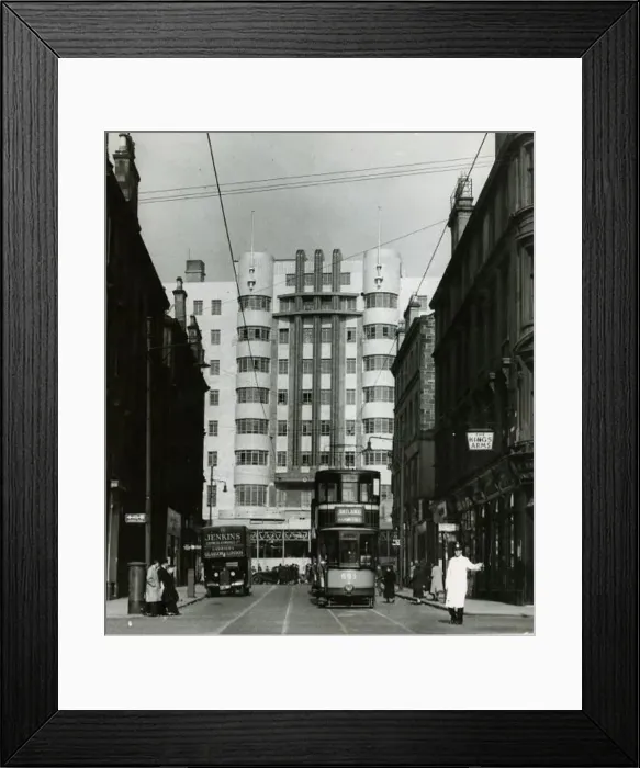  : Beresford Hotel - Sauchiehall Street, Glasgow March 1938 Facing Elmbank