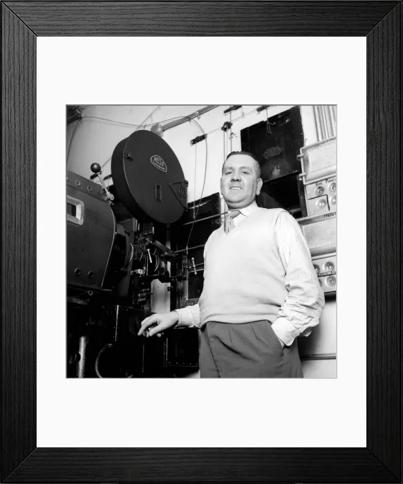 Framed Print : The Western Cinema in Leeds which is run by the Shann family