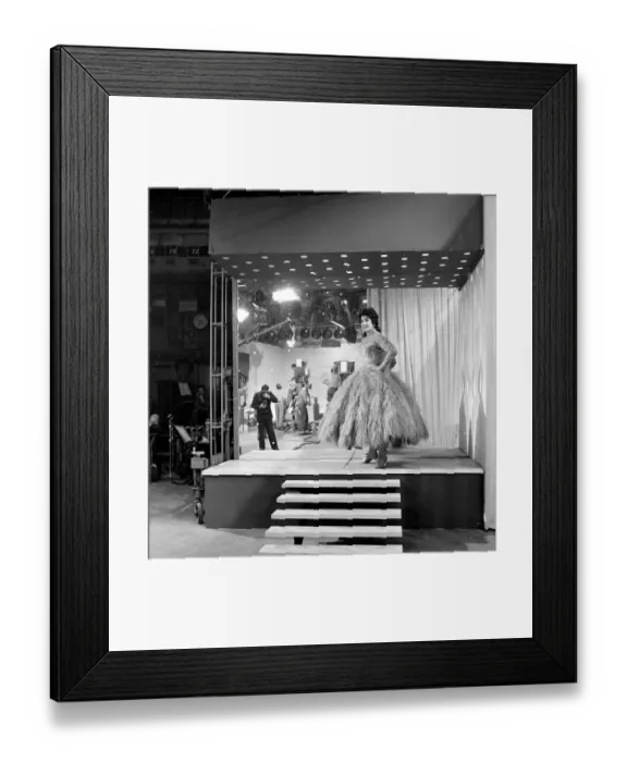 Framed Print : TV programmes Off the Record'. Behind the scene at the BBC programme