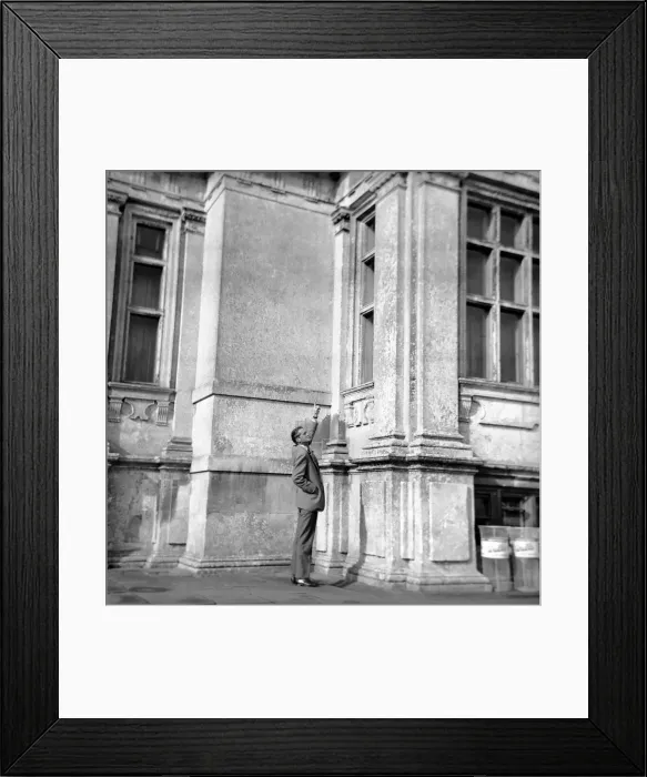 Framed Print : The Marquess of Bath seen here at Longleat house. January 1961 Framed Print : The Marquess of Bath seen here at Longleat house. January 1961