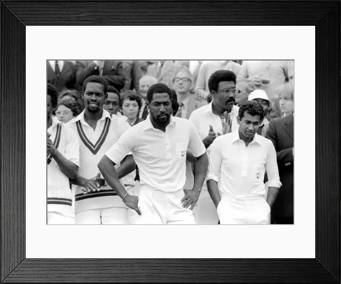 Framed Print : Sport: Cricket. The Wisden Trophy 1st Test Match at Trent Bridge, Nottingham. England v Framed Print : Sport: Cricket. The Wisden Trophy 1st Test Match at Trent Bridge, Nottingham. England v