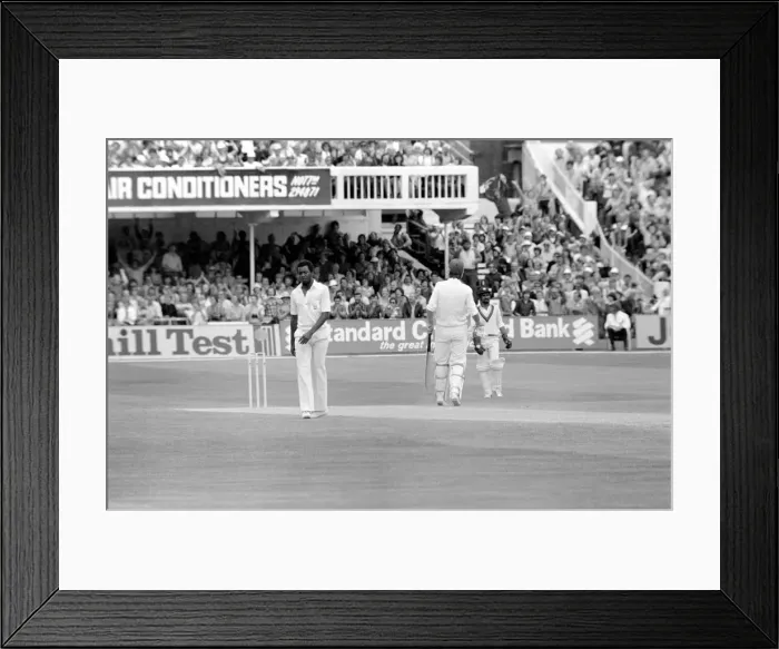 Framed Print : The Wisden Trophy 1st test match at Trent Bridge, Nottingham. England v Framed Print : The Wisden Trophy 1st test match at Trent Bridge, Nottingham. England v