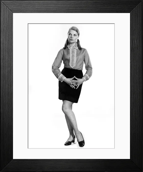 Framed Print : Clothing: Ciona Forbes. December 1967 P008379